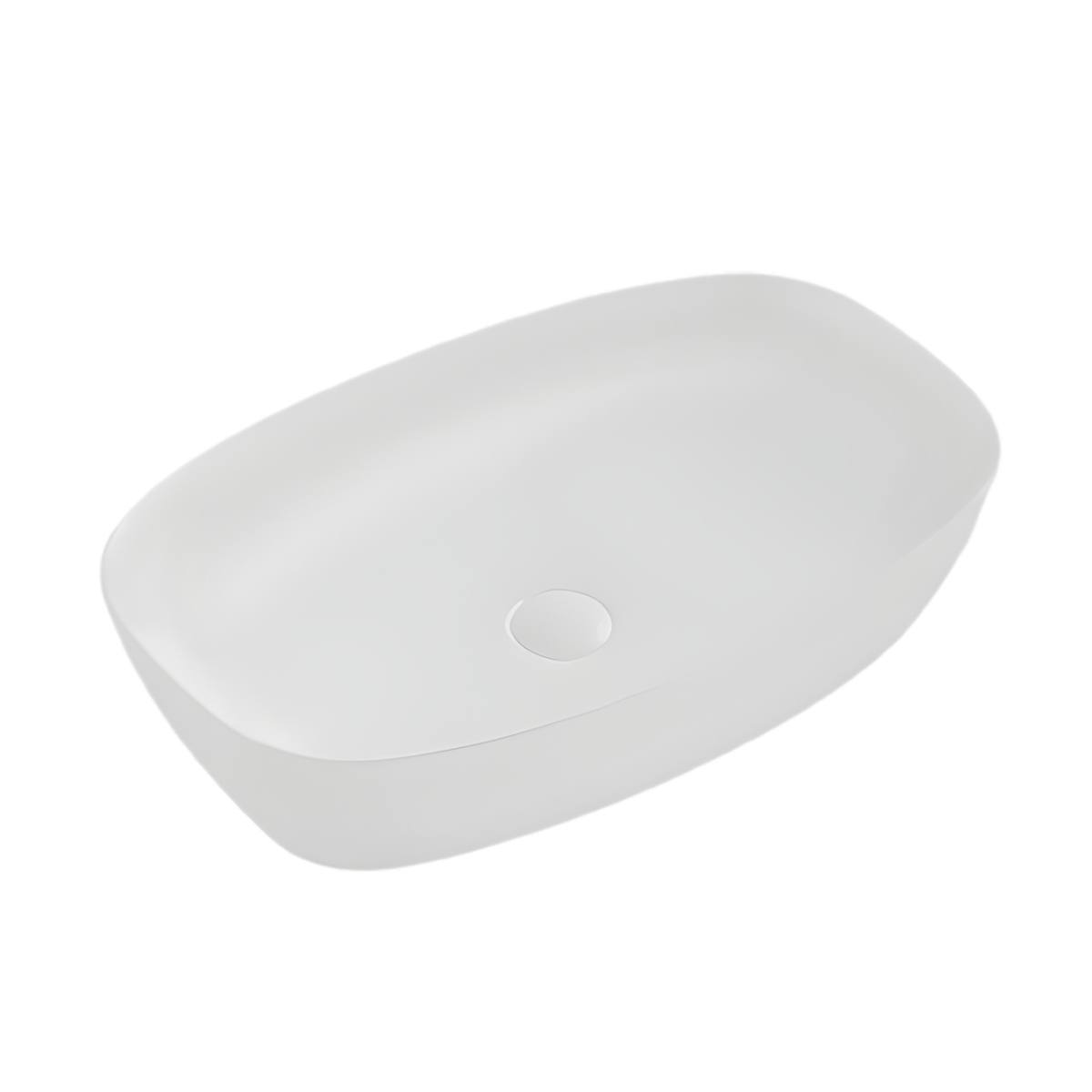 Lavabo d'appoggio 50x38 Bianco Matt ONE Lavabo d'appoggio 50x38 Bianco Matt ONE