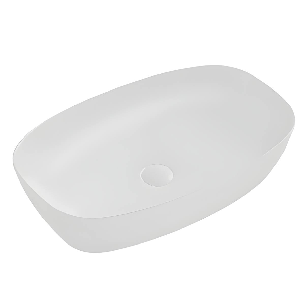 Lavabo d'appoggio 60x39 Bianco Matt ONE Lavabo d'appoggio 60x39 Bianco Matt ONE